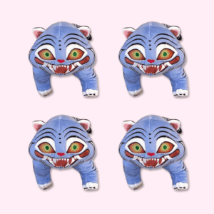 Kpop Demon Hunters Tiger Plush 4PCS